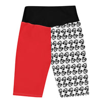 Skull Biker Shorts