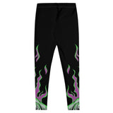 Purple Flame Leggings