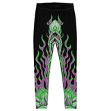 Purple Flame Leggings