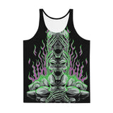 3 Wise Skulls Tank Top