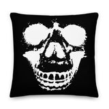 Skull Face Premium Pillow