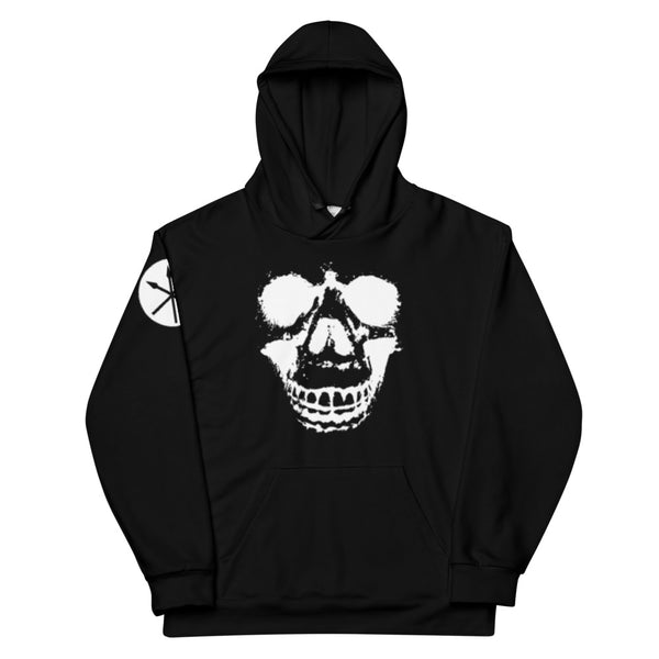 Skull face hoodie on sale