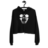 Triplex-R Skull Crop Hoodie