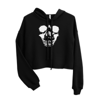 Triplex-R Skull Crop Hoodie