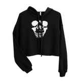 Triplex-R Skull Crop Hoodie