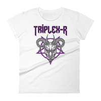 Purple Pentagram short sleeve t-shirt